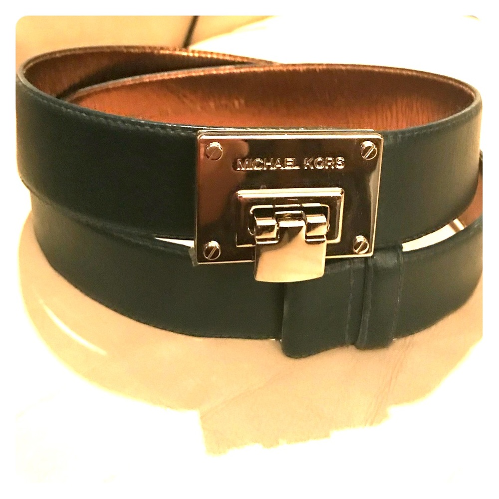 Men’s green Michael Kors Belt